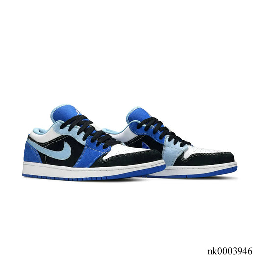 AJ 1 Low Racer Blue White Shoes Sneakers - nk0003946 image 2