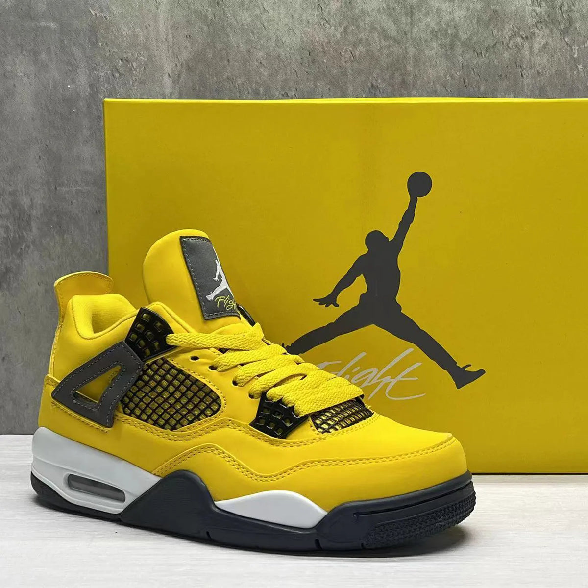 AJ 4 Retro Lightning 2021 Shoes Sneakers - nk0005014 image 9