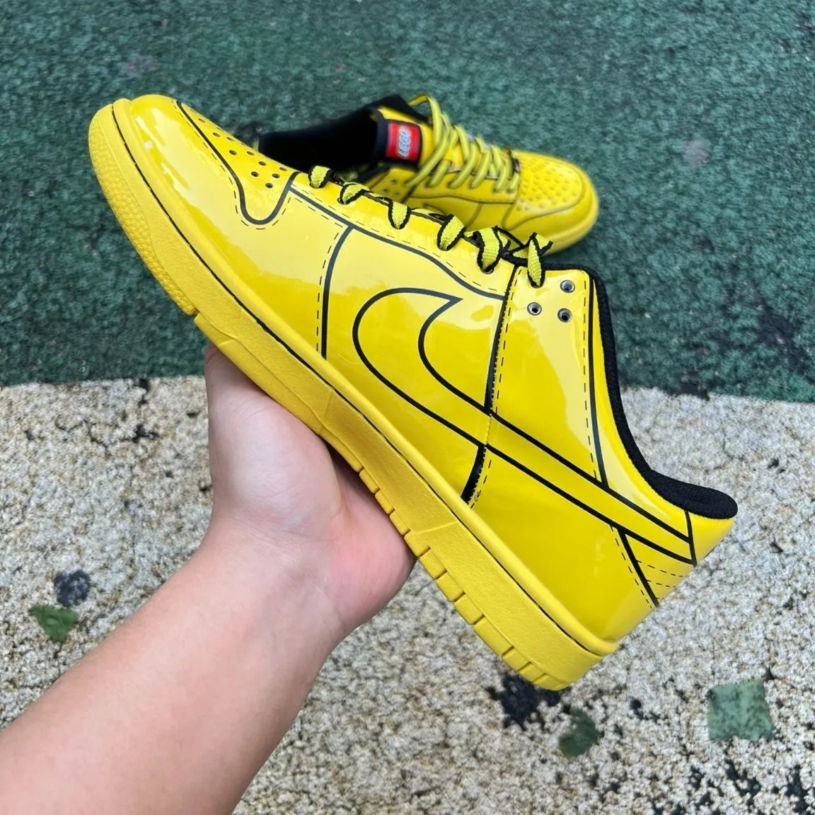 Dunk Low x LEGO Tour Yellow Shoes Sneakers - nk0004781 image 7