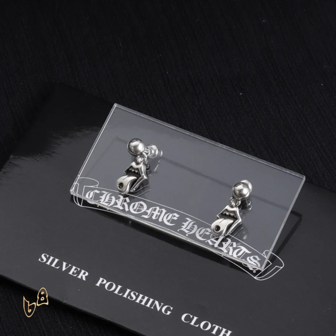 CH Cross Lip Tongue Earrings – CH0151