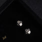 CH Flower Engraved Earrings – CH0154
