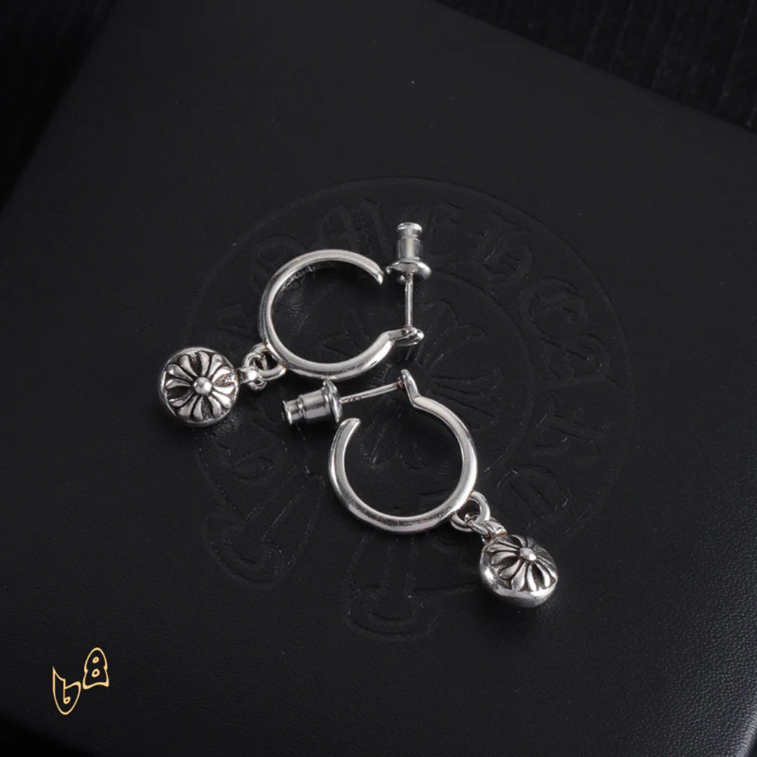 CH Cross Ball Flower Earrings – CH0155