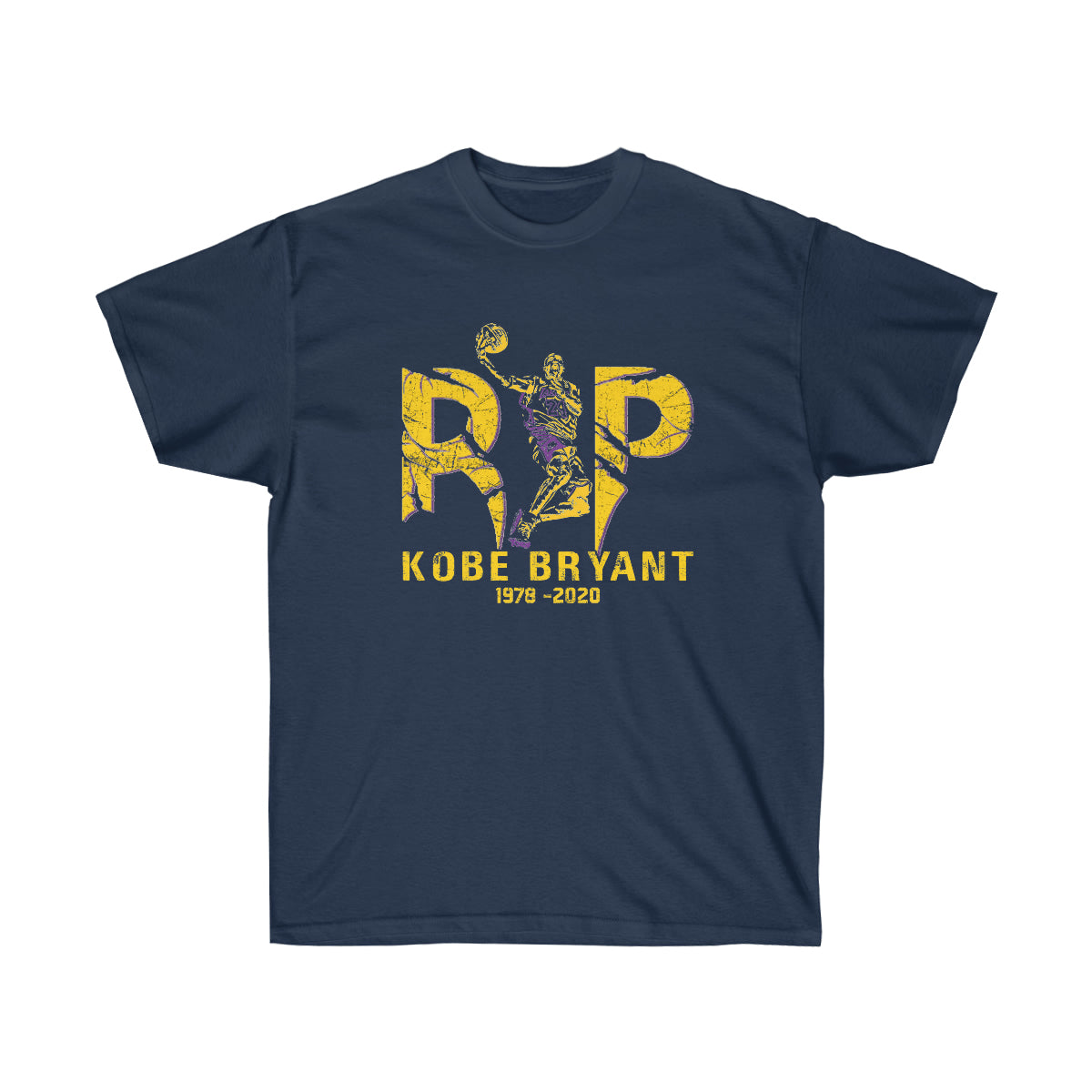 R.I.P Kobe Bryant Men T-Shirt - Navy, M image