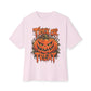 Trick or Treat Unisex Oversized Boxy Tee - Soft Pink, 2XL image