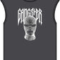 Gangster Mask Unisex Garment-Dyed Muscle Tee image