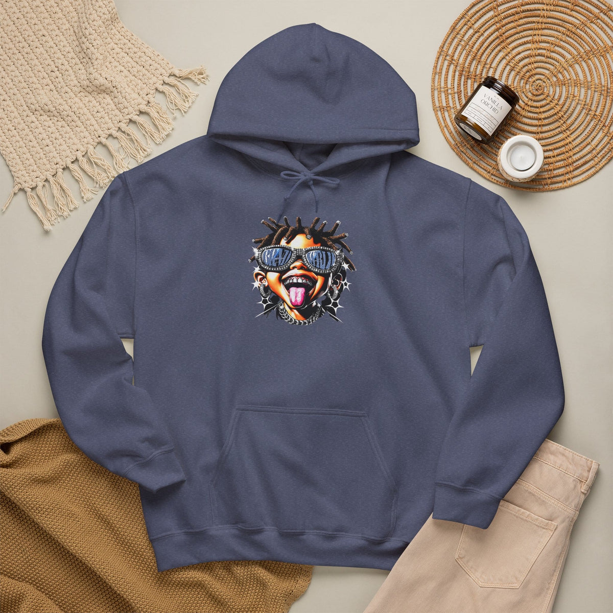 Diamond Drip Hooded Sweatshirt image 90