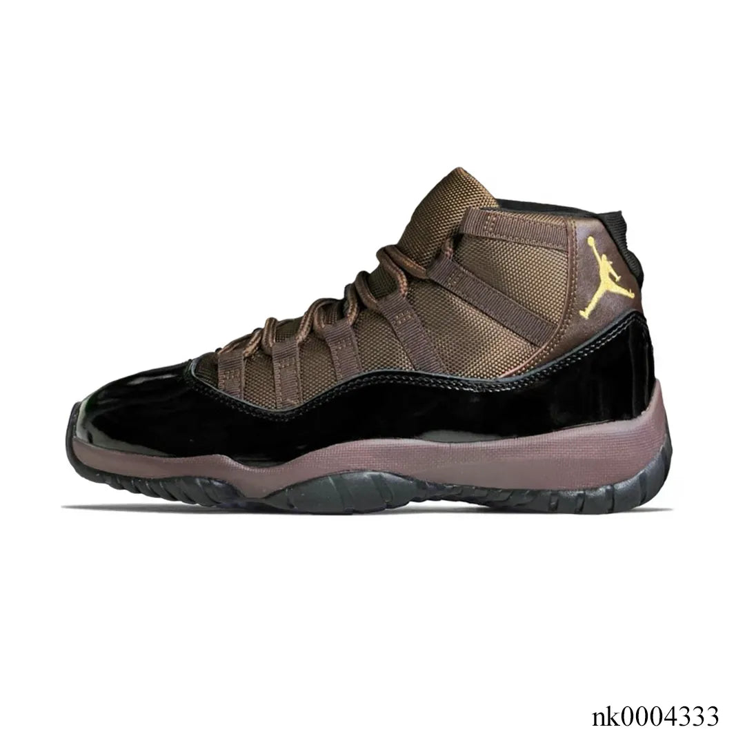 AJ 11 Black Brown Shoes Sneakers - nk0004333 image 1