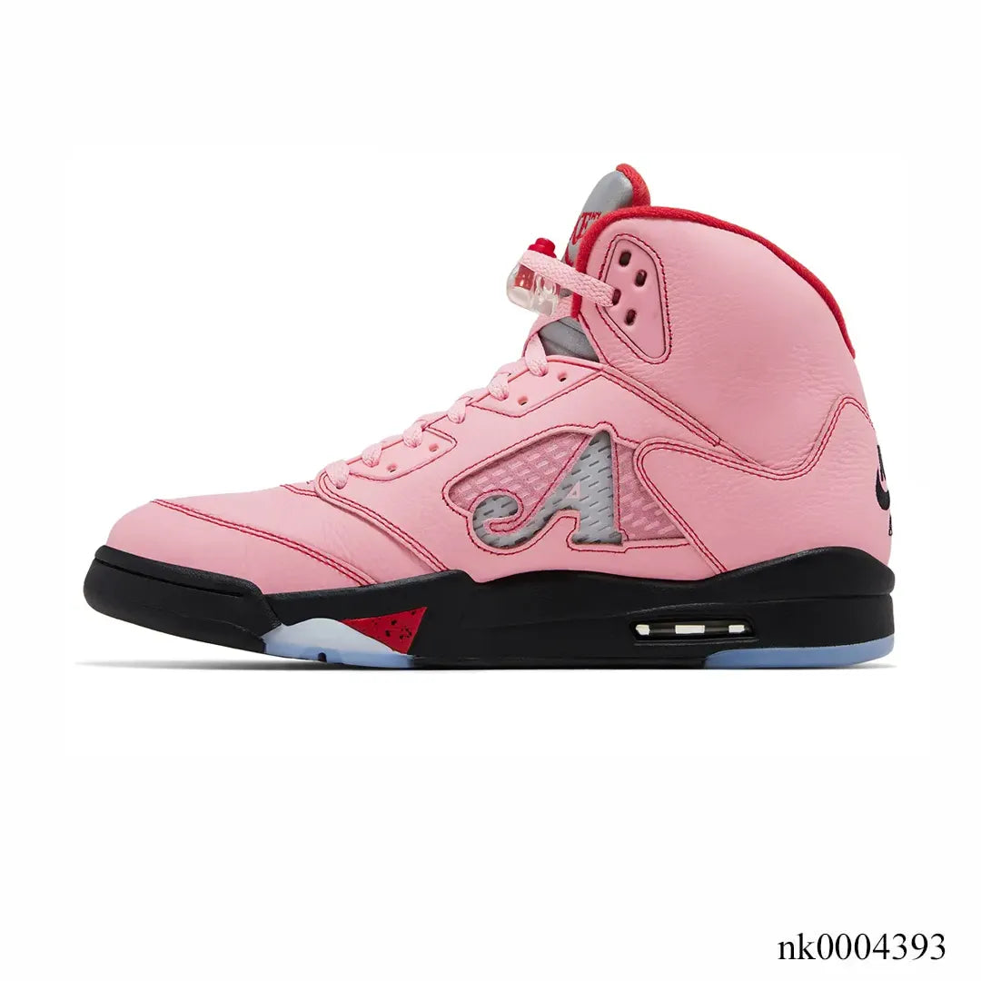 Awake NY x AJ 5 Arctic Pink Shoes Sneakers - nk0004393 image 1