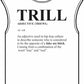 Trill Definition Unisex Garment-Dyed Muscle Tee image