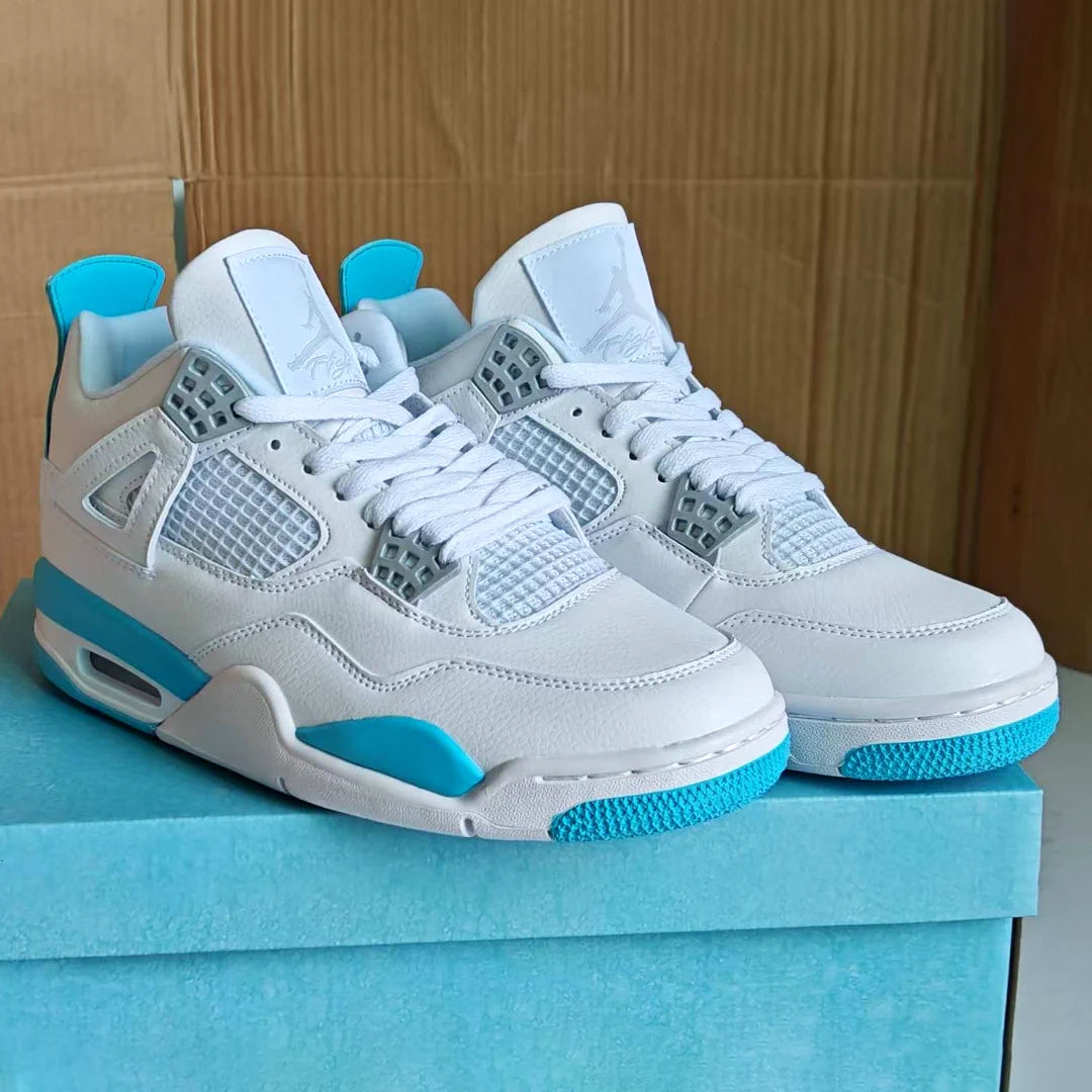 AJ 4 Blue Chill Shoes Sneakers - nk0004708 image 7