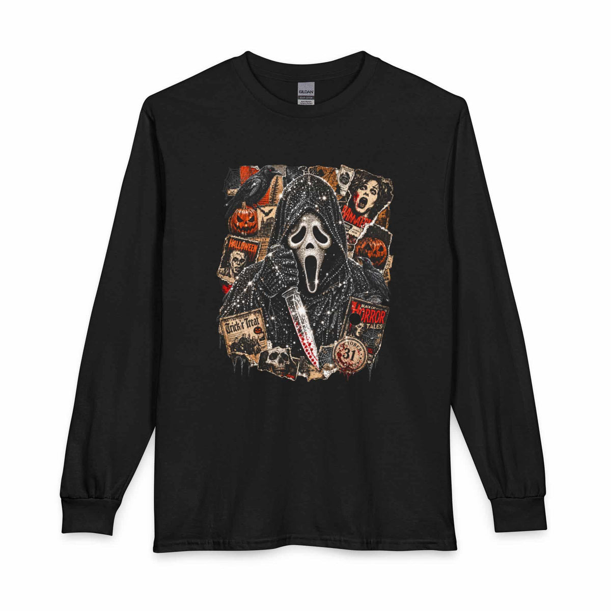 Halloween Horror Long Sleeve T-Shirt image