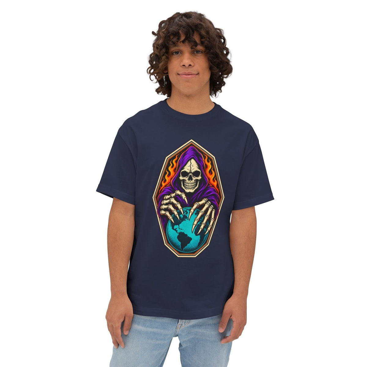 Soul Keeper Unisex Oversized Boxy Tee image 43