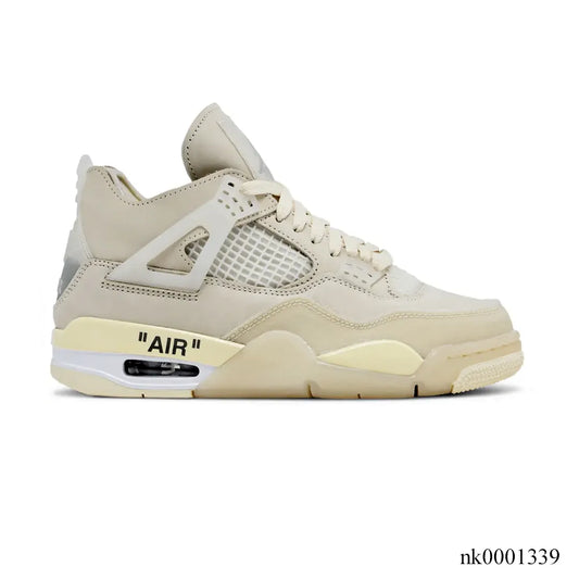 OW x AJ 4 Sail Shoes Sneakers – nk0001339 image 0