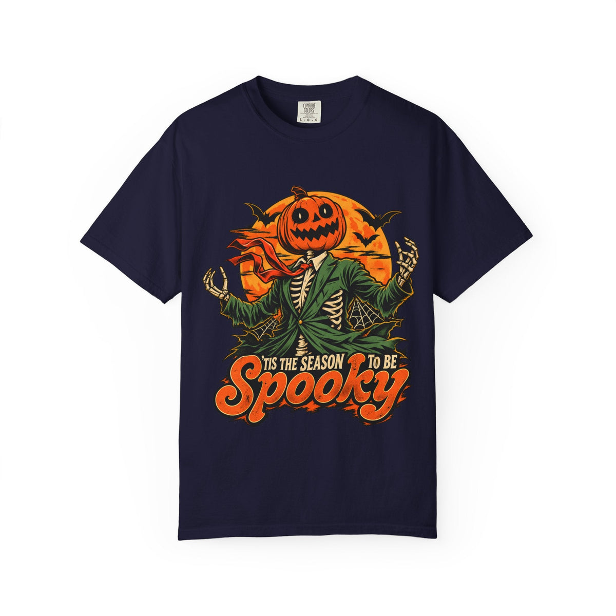 Spooky Season Unisex Garment-Dyed T-shirt image