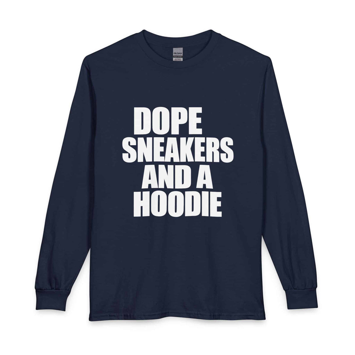 Graphic Print Long Sleeve T-Shirt - POD0036 image