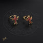 CH Cross Hoop Earrings - CH0165 - Gold 2 image
