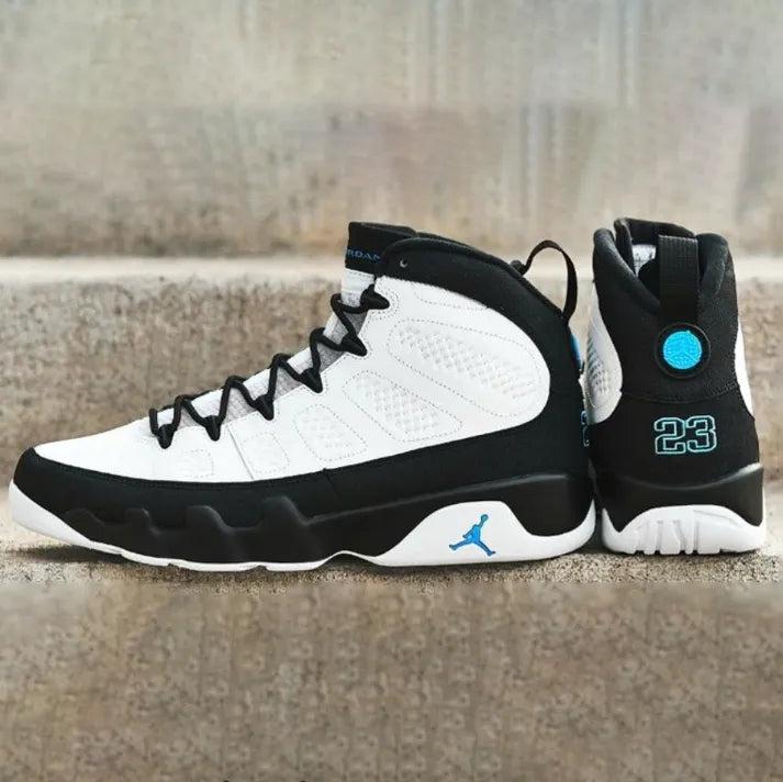AJ 9 Black University Blue Shoes Sneakers - nk0000819 image