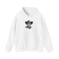 Outlaw Skull Hooded Sweatshirt - 5XL, White image