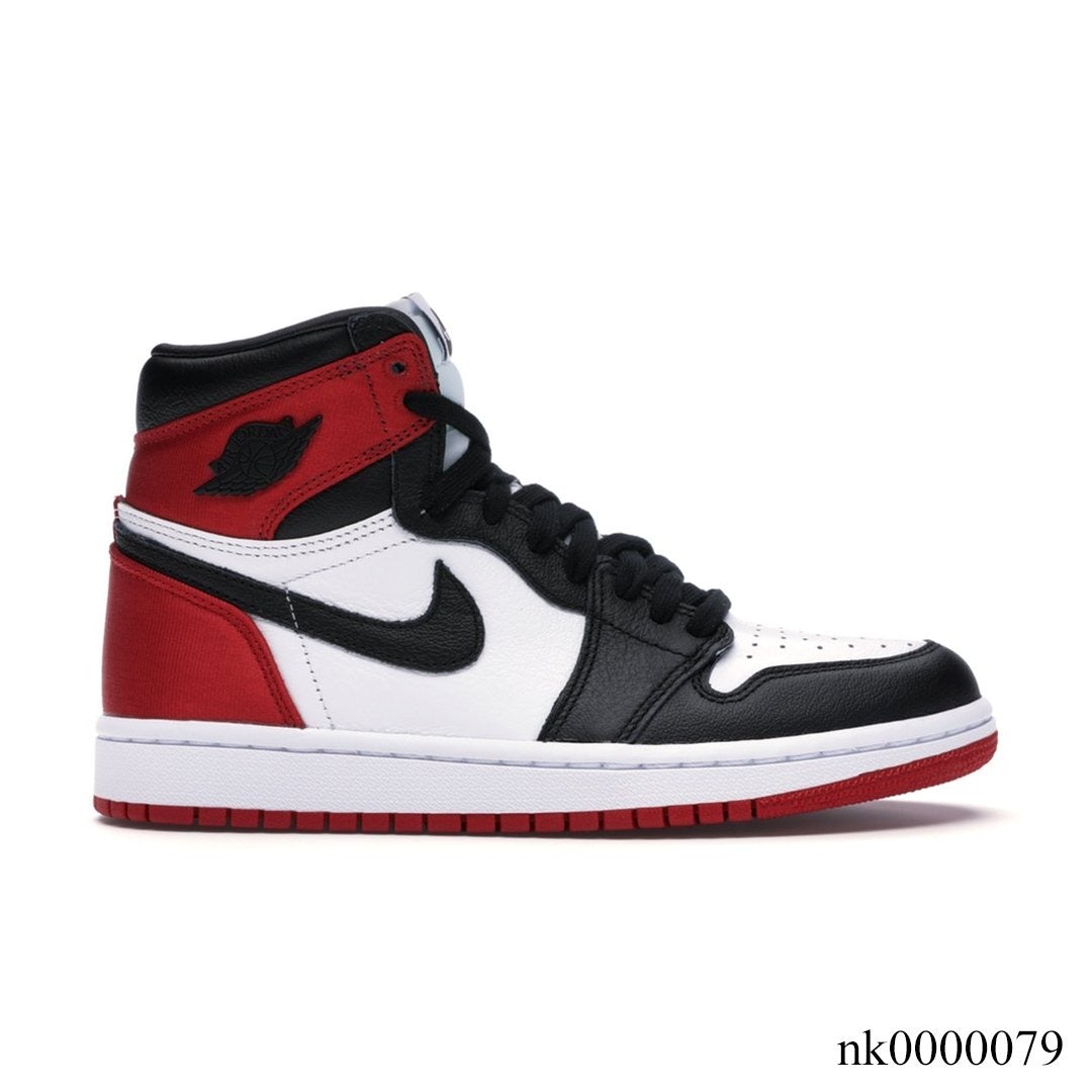 AJ 1 Retro High Satin Black Toe Shoes Sneakers - nk0000079 image