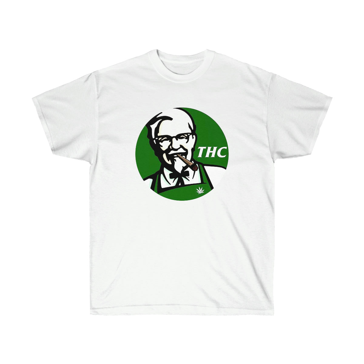 THC King Green Men T-Shirt - White, S image