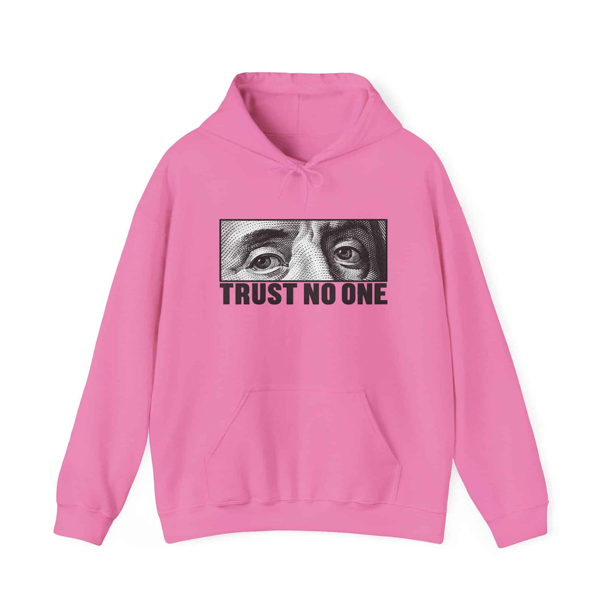 Graphic Print Hooded Sweatshirt - POD0039 - 2XL, Azalea image