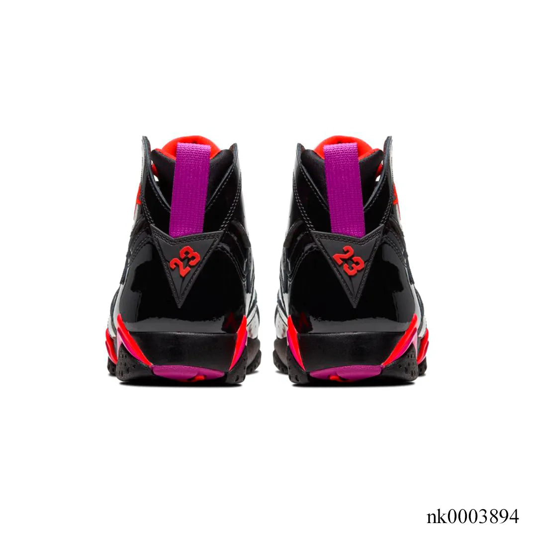 AJ 7 Black Gloss Shoes Sneakers - nk0003894 image 4