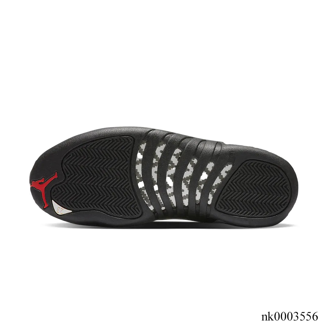 AJ 12 Red Taxi Shoes Sneakers - nk0003556 image 3