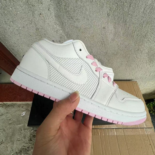 AJ 1 Low SE Summit White Shoes Sneakers – nk0005492 image 2