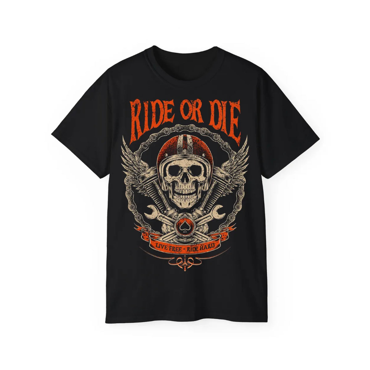 RIDE OR DIE T-Shirt – POD0014 image