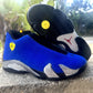 AJ 14 Ferrari Blue Shoes Sneakers - nk0004580 image 8