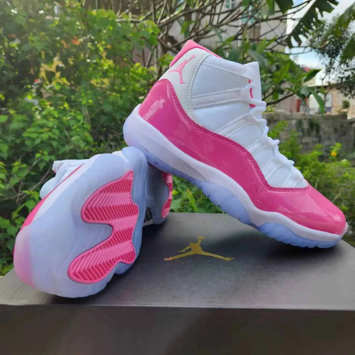 AJ 11 Barbie Pink Shoes Sneakers – nk0004377 image 3