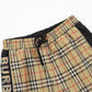 BUR Vintage Check Panel Black Shorts - 377 - bbr0000377 image 2