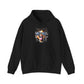 Diamond Drip Hooded Sweatshirt - M, Black image