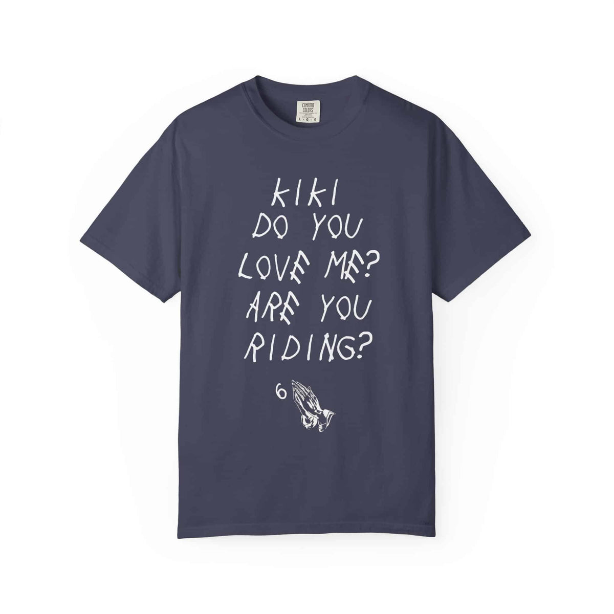 Kiki Loves Me Unisex Garment-Dyed T-shirt image