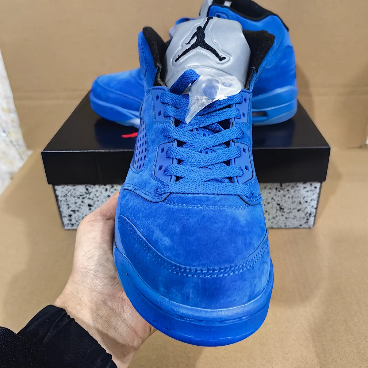 AJ 5 'Royal Blue' Shoes Sneakers - nk0004922 image 7