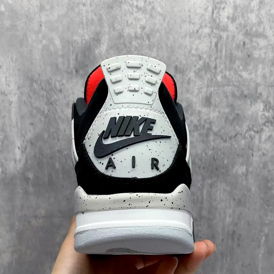 AJ 4 Black Cement Shoes Sneakers - nk0004141 image 7