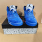 AJ 5 'Royal Blue' Shoes Sneakers - nk0004922 image 11