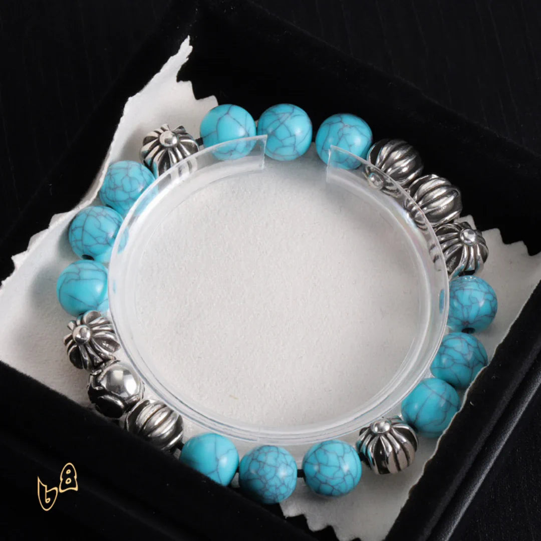 CH Cross Flower Ball Bracelet  - CH0073 image 2