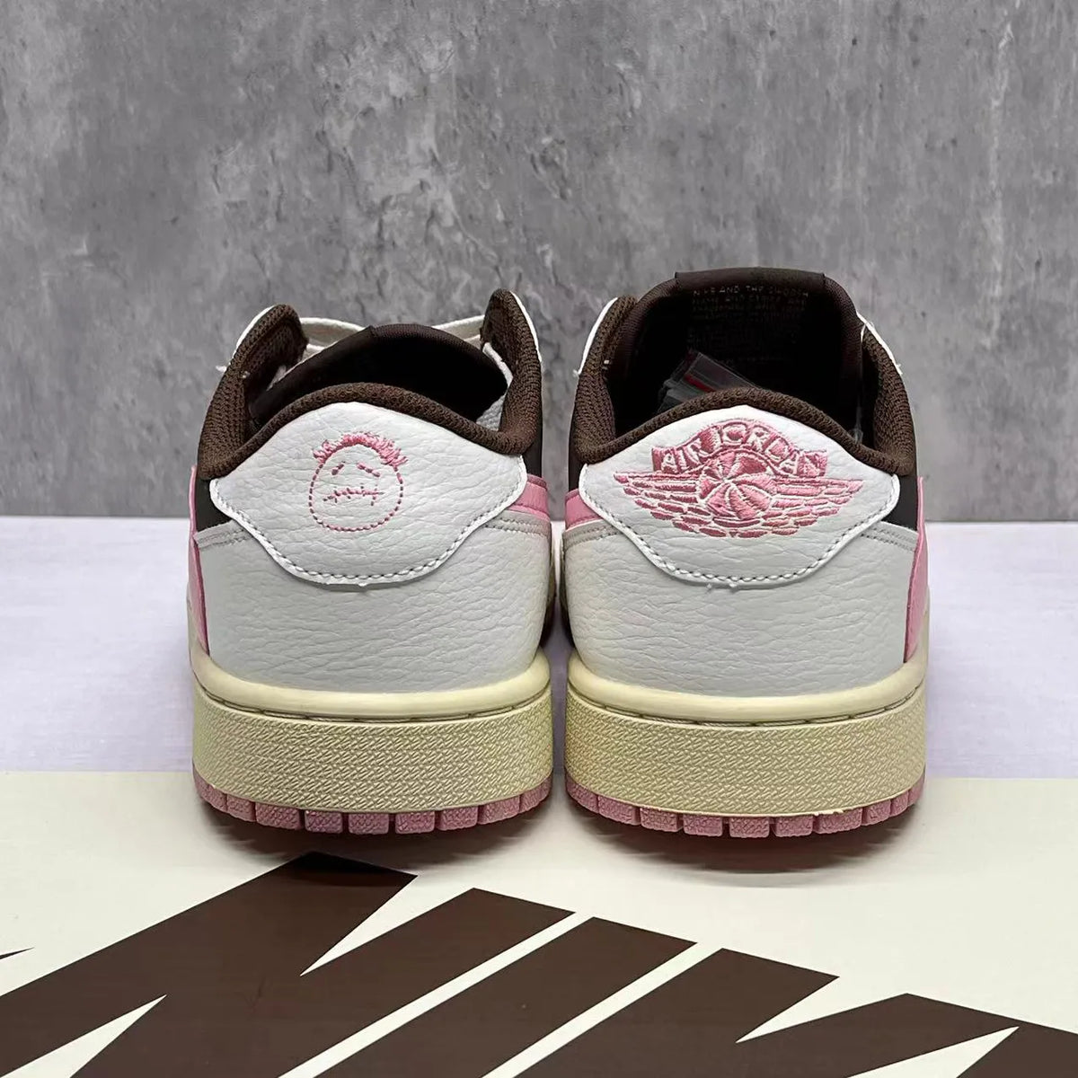 Travis Scott x AJ 1 Low Dark Pony Shoes Sneakers - nk0004049 image 10