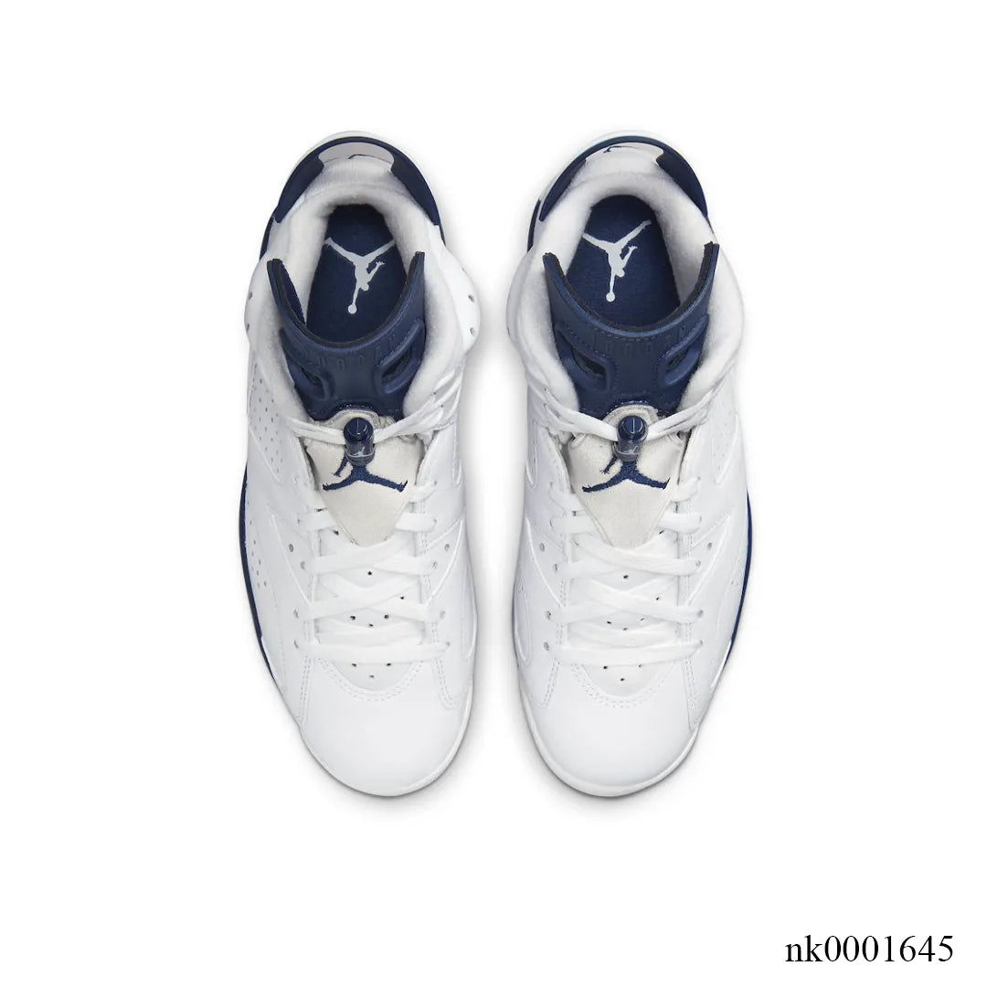 AJ 6 Midnight Navy Shoes Sneakers - nk0001645 image 4