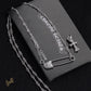 CH Pin & Cross Pendant Necklace - CH0041 image 1