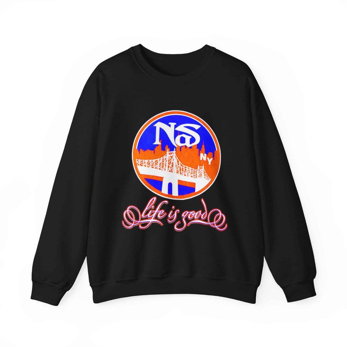 Life Is Good Crewneck Sweatshirt image