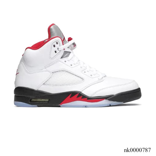 AJ 5 Fire Red Silver Tongue (2020) Shoes Sneakers - nk0000787 image 0