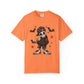 Boy Skeleton Halloween Unisex Garment-Dyed T-shirt image