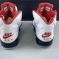 AJ 5 Fire Red Silver Tongue (2020) Shoes Sneakers - nk0000787 image 28