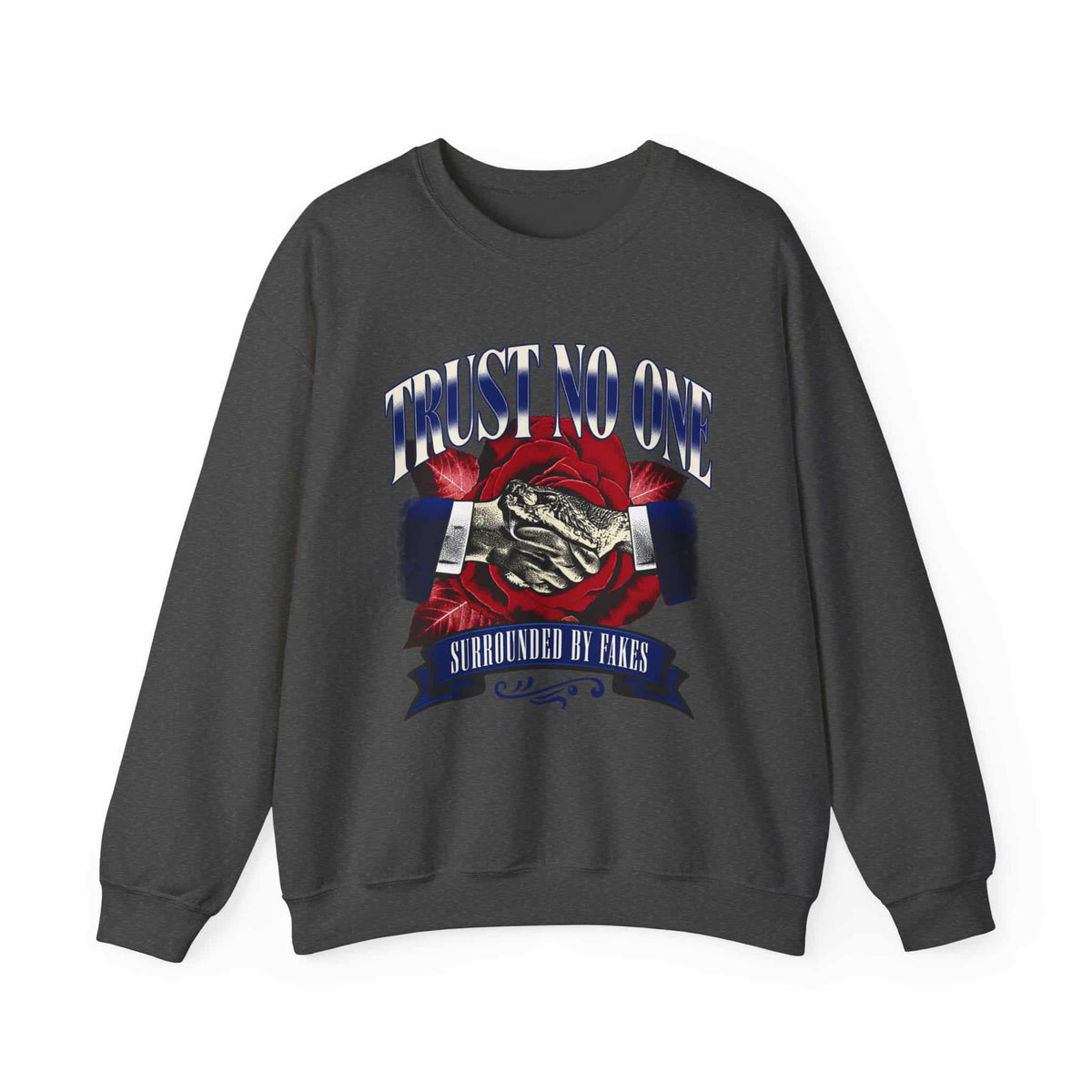 Graphic Print Crewneck Sweatshirt - POD0037 image 20