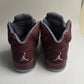 AJ 5 Burgundy Shoes Sneakers - nk0003082 image 9