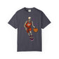 Halloween Basketball Unisex Garment-Dyed T-shirt image