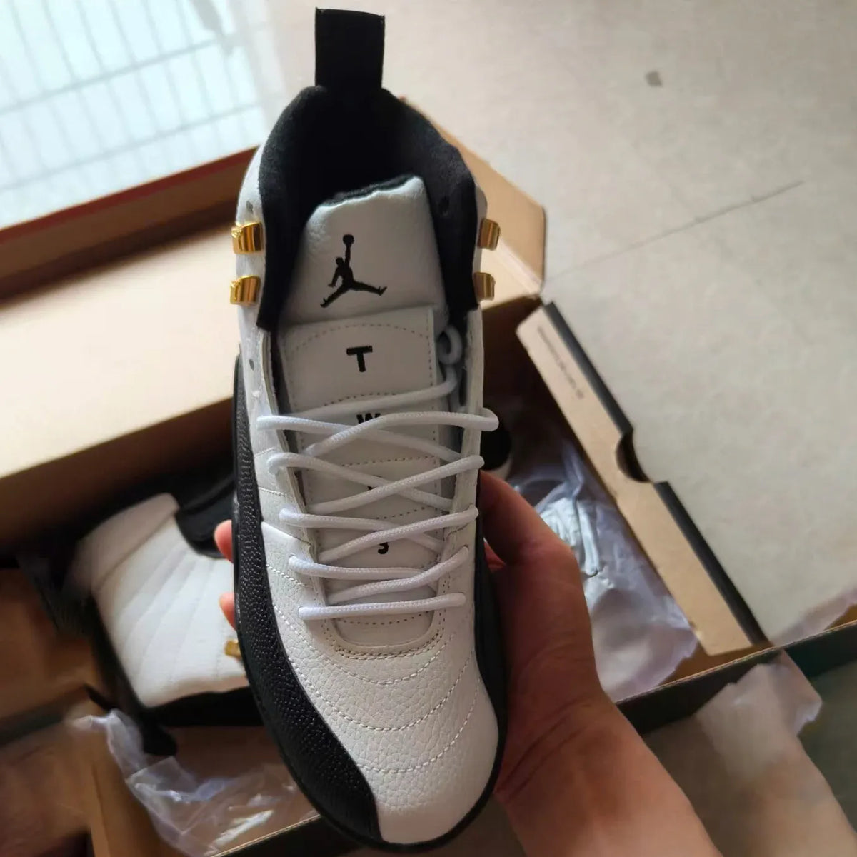 AJ 12 Taxi 2025 Shoes Sneakers - nk0004342 image 7