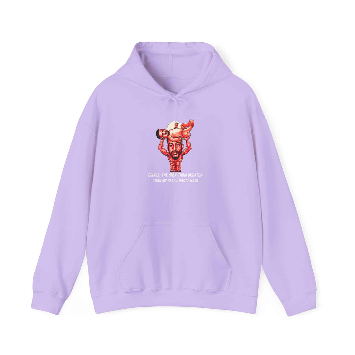Nas The Last Word Unisex Heavy Blend™ Hooded Sweatshirt - S, Orchid image